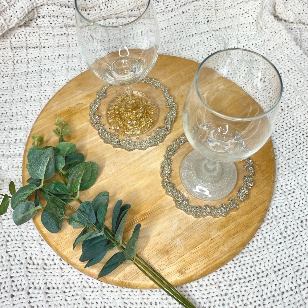 Rhinestone Coasters / Geode Coasters - Picture 8 of 11